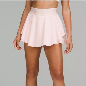 LULULEMON- Court Rival High-Rise Skirt (Online Only) in strawberry milkshake